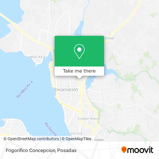 Frigorifico Concepcion map