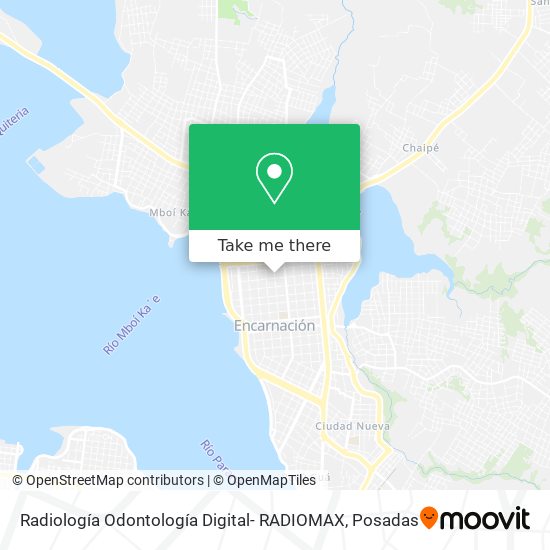 Radiología Odontología Digital- RADIOMAX map