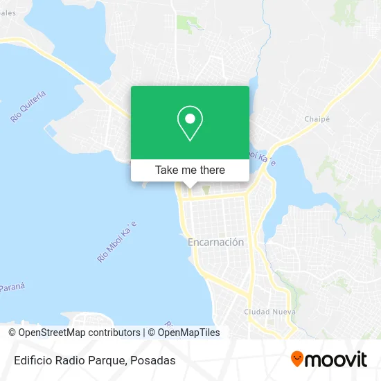 Edificio Radio Parque map