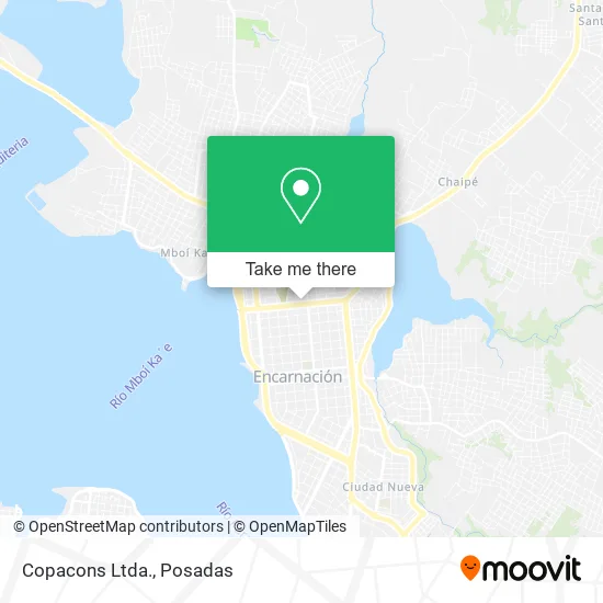 Copacons Ltda. map