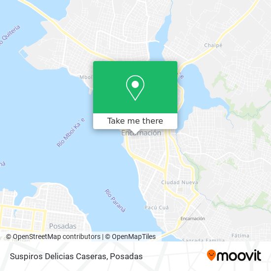 Mapa de Suspiros Delicias Caseras