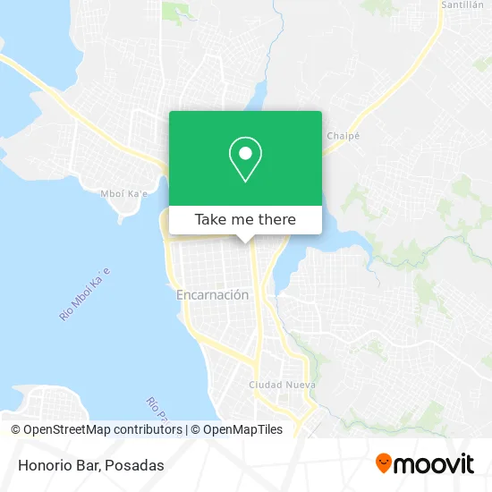 Honorio Bar map