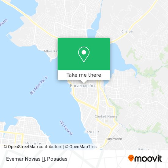 Evemar Novias 👗 map