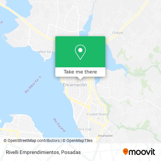 Rivelli Emprendimientos map