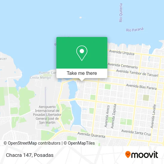 Chacra 147 map