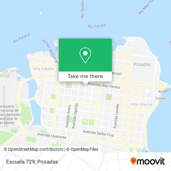 Mapa de Escuela 729