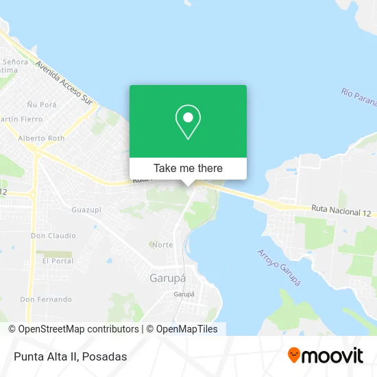 Punta Alta II map
