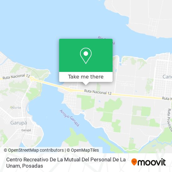Centro Recreativo De La Mutual Del Personal De La Unam map