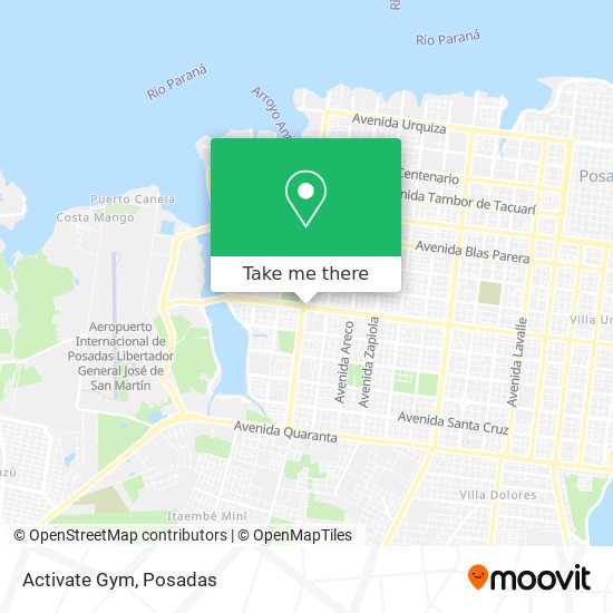 Activate Gym map