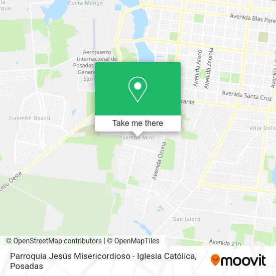 Parroquia Jesús Misericordioso - Iglesia Católica map