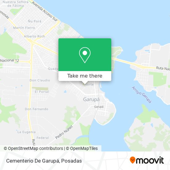Cementerio De Garupá map