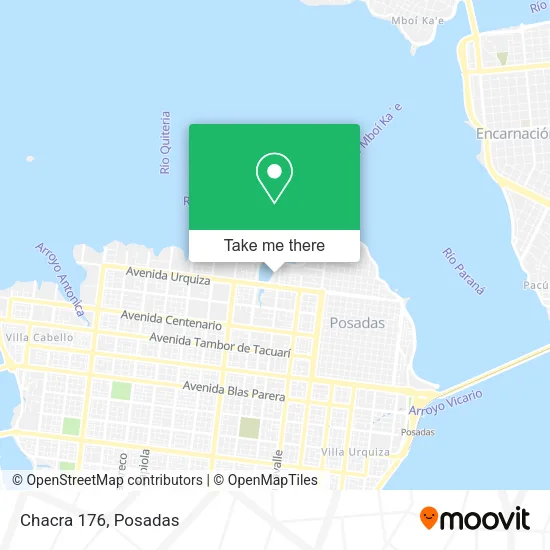Chacra 176 map