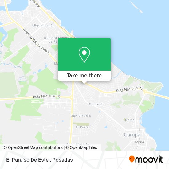 Mapa de El Paraíso De Ester