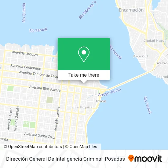 Dirección General De Inteligencia Criminal map