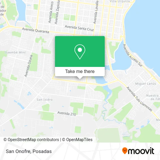 San Onofre map