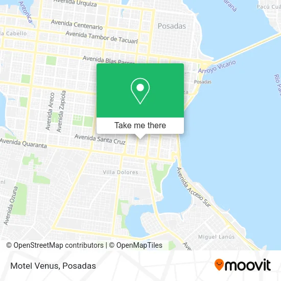 Motel Venus map