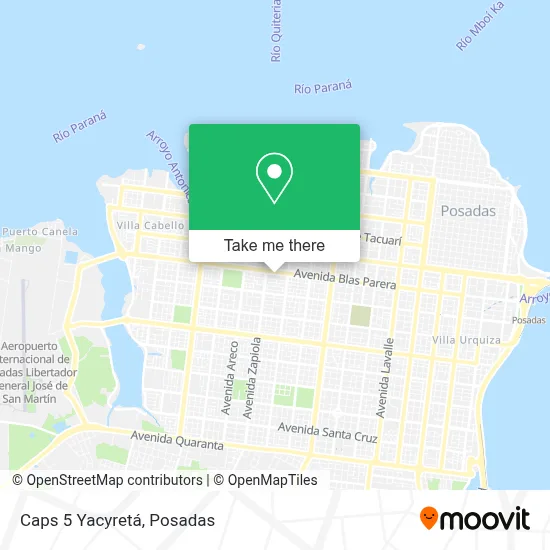 Caps 5 Yacyretá map