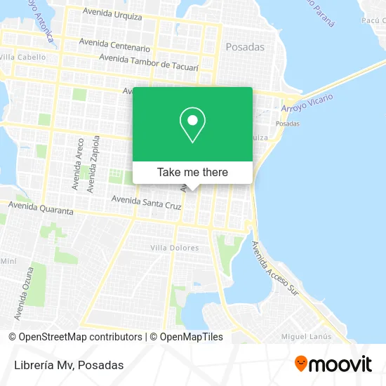 Librería Mv map