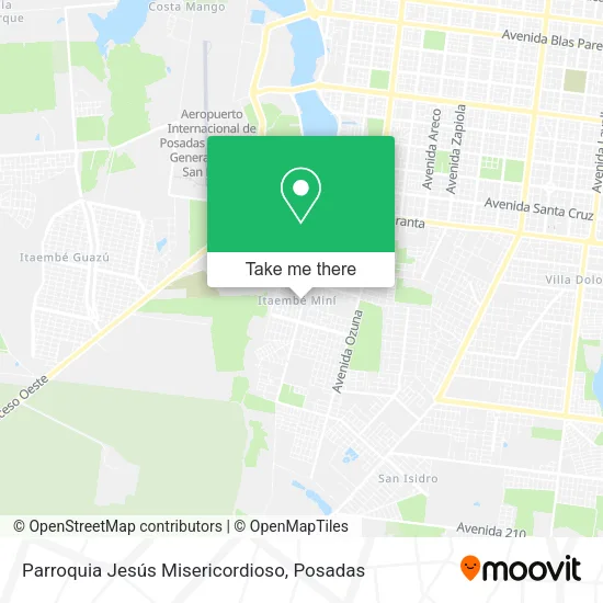 Parroquia Jesús Misericordioso map
