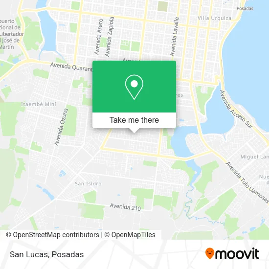 San Lucas map