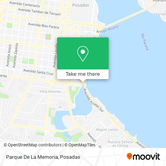 Parque De La Memoria map