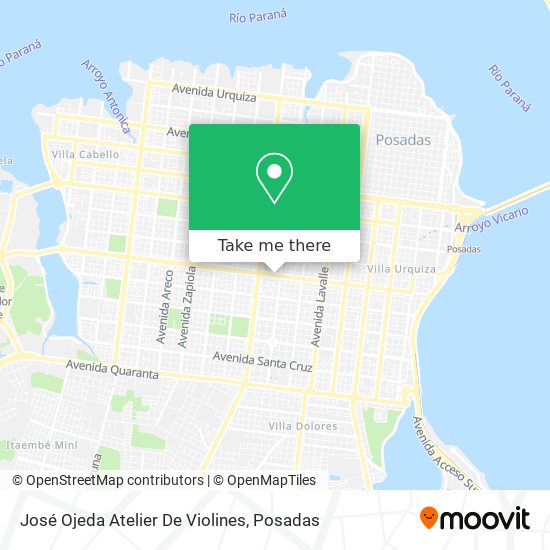 José Ojeda Atelier De Violines map