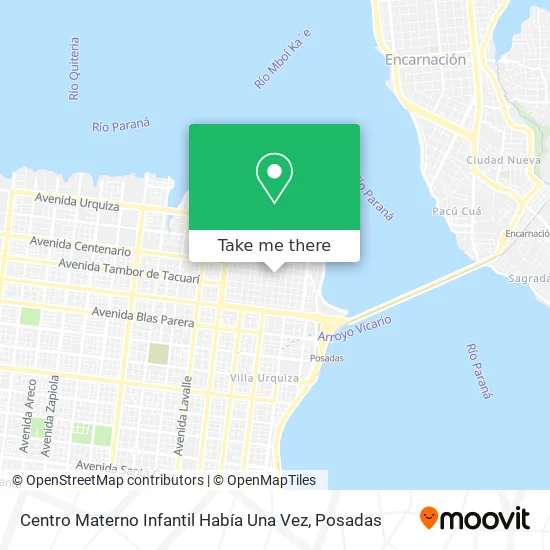 Mapa de Centro Materno Infantil Había Una Vez
