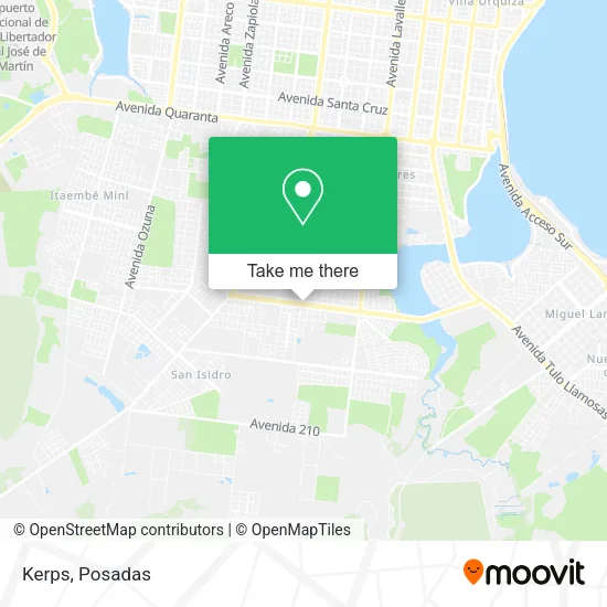 Kerps map