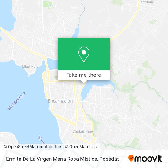 Mapa de Ermita De La Virgen Maria Rosa Mística