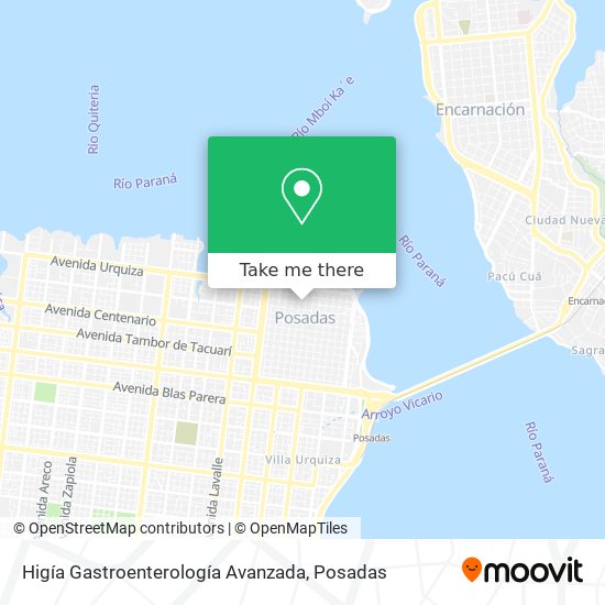 Higía Gastroenterología Avanzada map