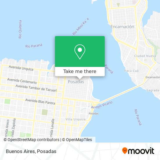 Buenos Aires map