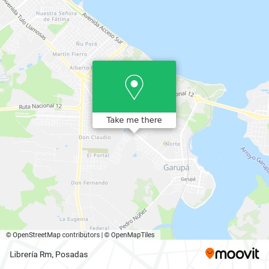 Mapa de Librería Rm