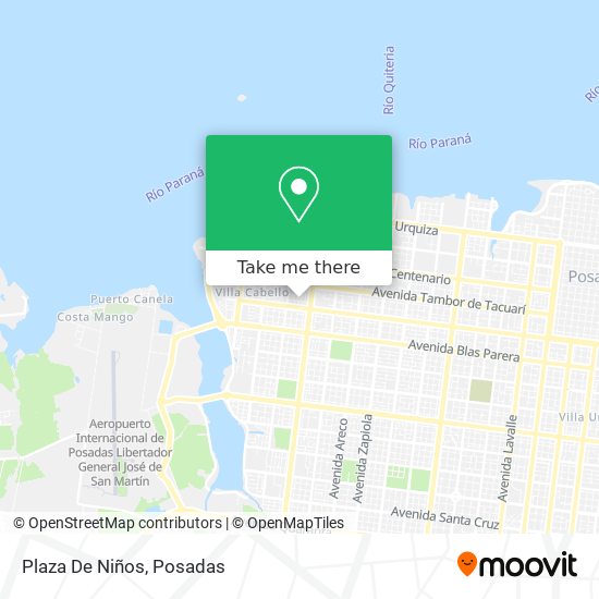 Mapa de Plaza De Niños