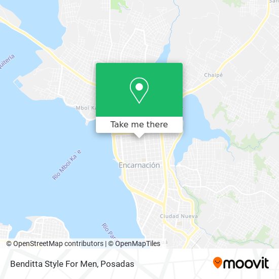 Mapa de Benditta Style For Men