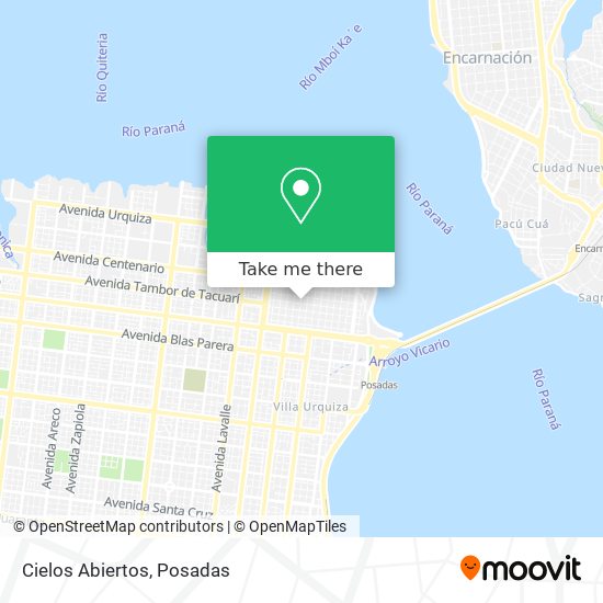 Mapa de Cielos Abiertos