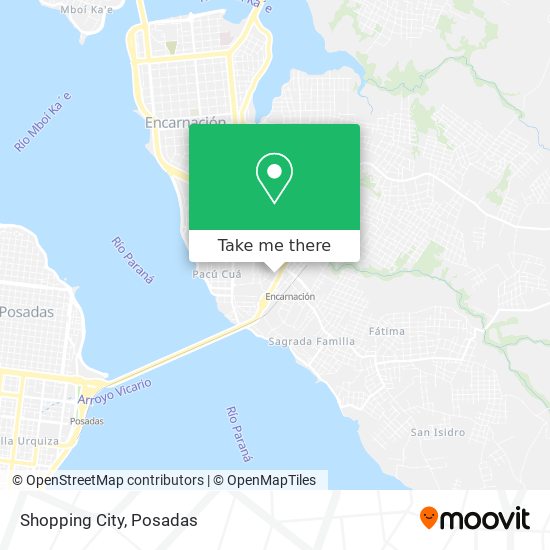 Shopping City map