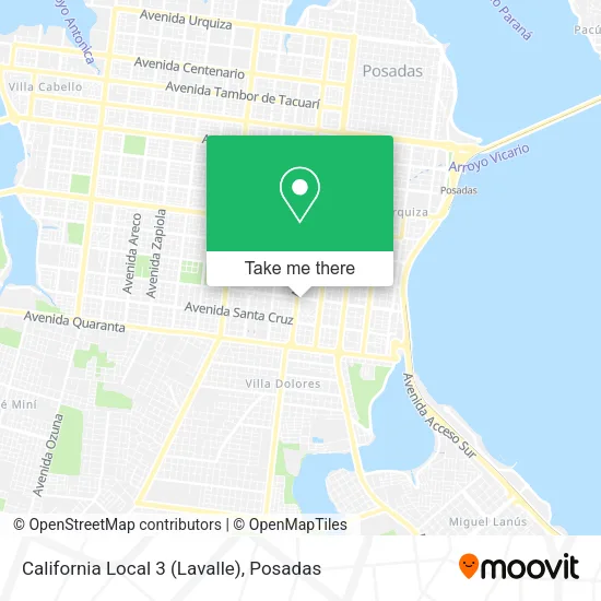California Local 3 (Lavalle) map