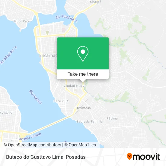 Buteco do Gusttavo Lima map
