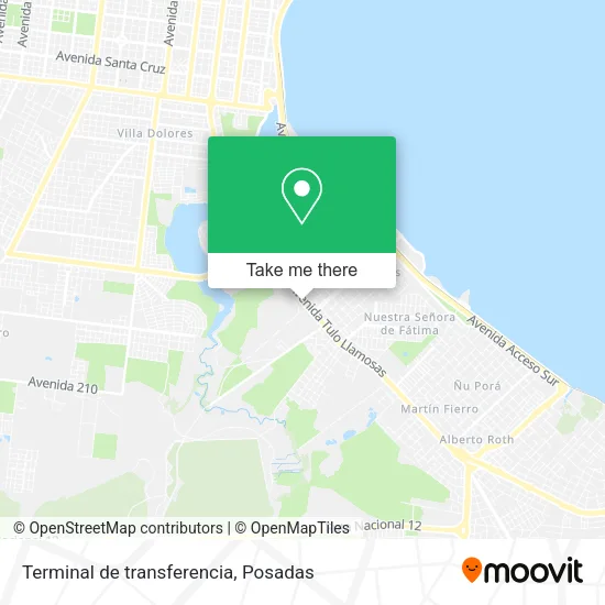 Terminal de transferencia map