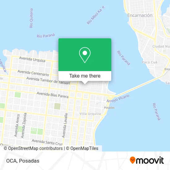 OCA map