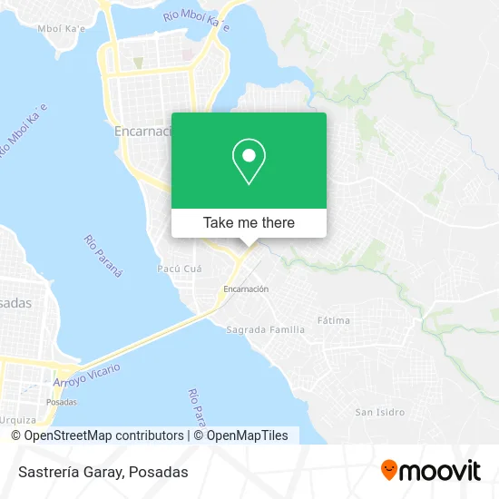 Sastrería Garay map