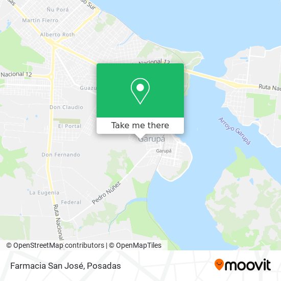 Farmacia San José map