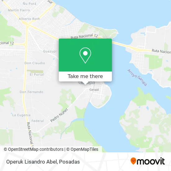 Operuk Lisandro Abel map