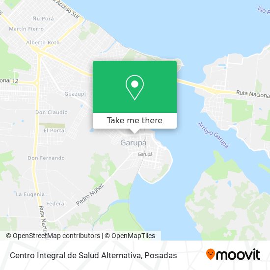 Centro Integral de Salud Alternativa map