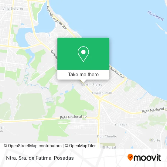 Ntra. Sra. de Fatima map