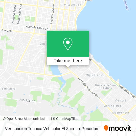 Verificacion Tecnica Vehicular El Zaiman map