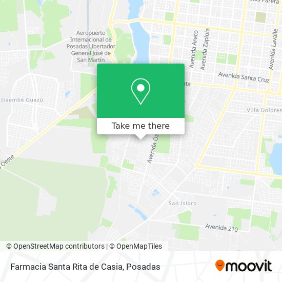 Farmacia Santa Rita de Casia map