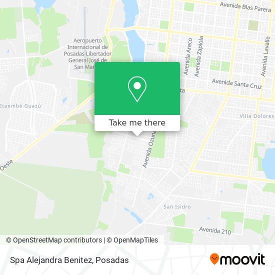Mapa de Spa Alejandra Benitez