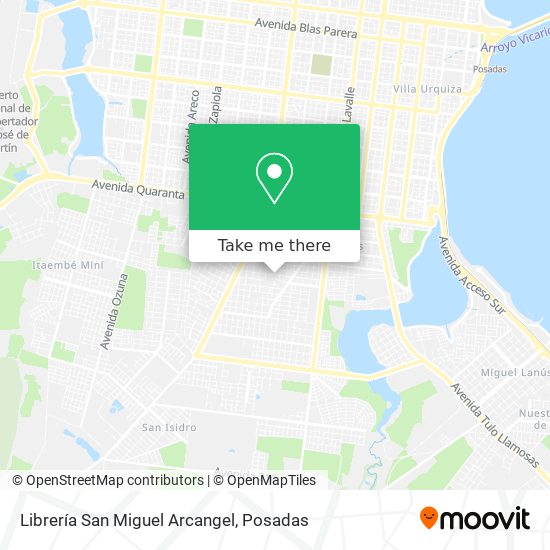 Mapa de Librería San Miguel Arcangel