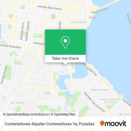Mapa de Contenedores-Alquiler-Contenedores Ya